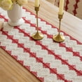 thumbnail image 5 of CuiLiyq Christmas Table Runner, 55.1" x 11.8" Long Christmas Runner for Table Boho Table Decor, Rustic Farmhouse Xmas Decoration, for Home Party Decor, 5 of 6