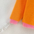 thumbnail image 5 of Otqutp Child Autumn Tops Children's Autumn Baby Color Contrast Sweater Fashionable Children's Round Neck Knit Sweaters 1 to 5 Years, 5 of 7