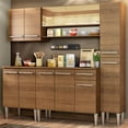thumbnail image 2 of Cocina Integral Completa 201cm Emilly Sky Madesa 04 - Marrón Madesa GREM201004, 2 of 5