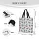 thumbnail image 3 of Fotbe Watermelon Bolsa Tote con Estampado para Mujer, Bolsos con Cremallera, Bolsa de Hombro Casual de Gran Capacidad con Bolsillos Internos, 3 of 7