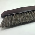 thumbnail image 4 of Escoba de mano con cerdas suaves, cepillo para polvo para limpiar muebles del hogar, hotel, oficina, coche, mango largo de madera, 36,5 cm de longitud, 4 of 8