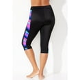 Swimsuits For All Women's Plus Size Chlorine Resistant Capri Swim