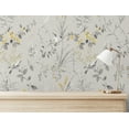 thumbnail image 4 of Fine Decor Mariko Grey Botanical Wallpaper, 4 of 7