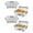 Silver-4 Pack, variant on Chafing Dish Buffet Set 2,8QT Stainless Steel Chafer Set,Rectangle Buffet Servers and Warmers Set with Lid & Water Pan,Fuel Holder for Event Party Holiday
