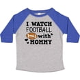 thumbnail image 3 of Inktastic I Watch Football with My Mommy Boys Toddler T-Shirt, 3 of 5
