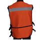 thumbnail image 4 of Chaleco Industrial Brigadista Con Reflejante Textil Costados Abiertos, 4 of 4