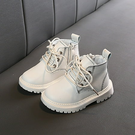 

Hunpta Kids Boots Children Kid Baby Girls Boys Ankle Sport Zip Short Boots Bootie Casual Shoes