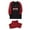 Black, variant on TFEOQRY Christmas Men Family Pajamas Matching Sets Grid Christmas Related Prints Sleepwear Set Homewear Pajamas Two-Piece Set Black(Dad)