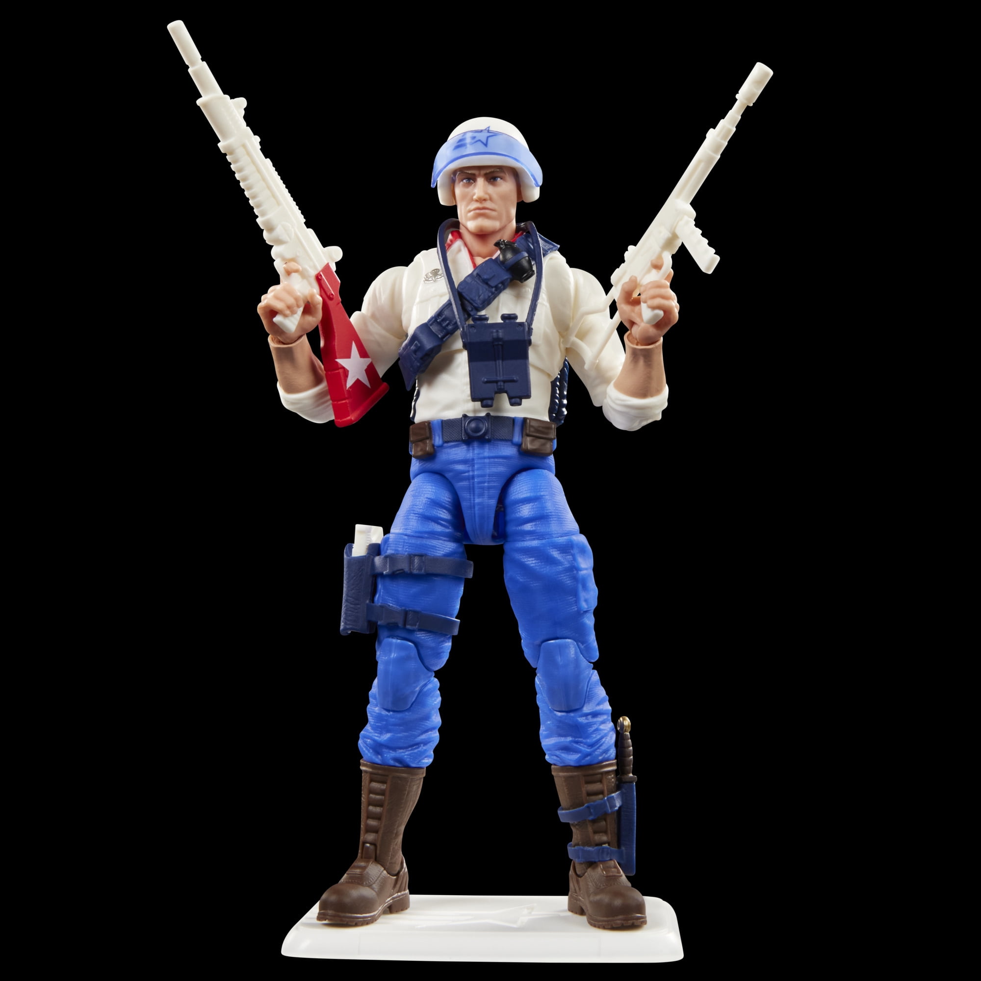 G.I. Joe Classified Series Retro Cardback USA Duke, America's 250th Birthday 6 Inch Action Figure, Fun Summer Toys for Kids, Ages 4+