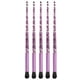 thumbnail image 4 of Juego de 5 brochas para sombra de ojos, maquillaje de ojos, brochas moradas, corrector de sombra de nariz, cepillo con mango de brillo, 4 of 14