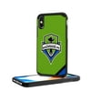 Seattle Sounders FC iPhone Diagonal Stripe Design Rugged Case
