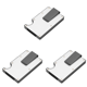 thumbnail image 1 of Portatarjetas Fibra Carbono Cartera RFID Delgada Aluminio Clips para Tarjetas Monedero, 1 of 9