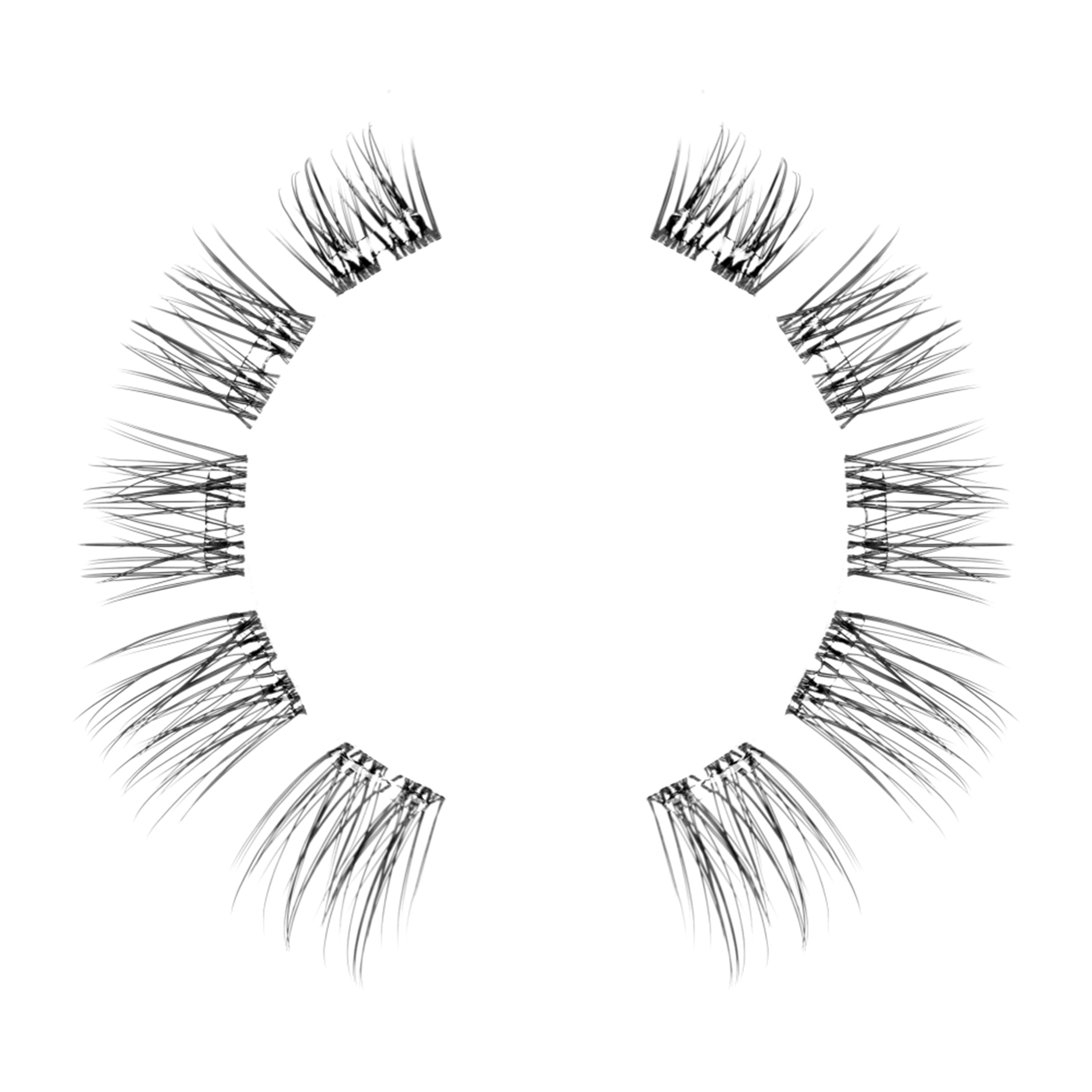 Salon Perfect DIY Wispies Pre-Glued Clusters 80pc Short Lengths