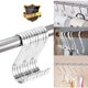 thumbnail image 5 of Paquete de 20 ganchos en S multifunción para colgar, ganchos en forma de S de acero inoxidable, gancho en S para baño, dormitorio, oficina, cocina brillar Electrónica, 5 of 5
