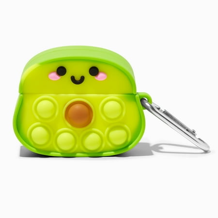Claire's Popper Avocado Silicone Earbud Case Cover - Compatible With Apple AirPods® Pro