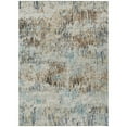thumbnail image 5 of Addison Rugs Indoor/ Outdoor Accord Modern Brushstrokes Polyester Washable Rug New 5' x 7'6" - Brown, 5 of 5