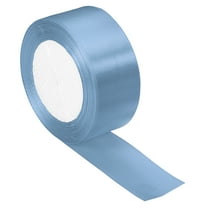Uxcell Yards Double Face Decorate Crafts Roll Satin Ribbon Sky Blue