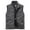 Gray, variant on Levmjia Mens Vest Jacket Casual Stand Collar Pure Color Quick Dry For Hiking Skiing Workwear Outdoors Winter Sleeveless
