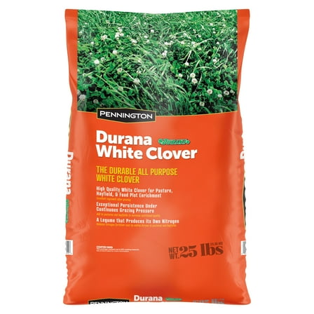 Pennington Durana Perennial White Clover Grass Seed, 25lb