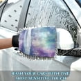 thumbnail image 6 of Dual-Sided Car Wash Gloves Car Washing Mitts with Elastic Cuffs Winter Landscape, 6 of 8