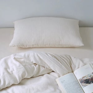 Zhuge Bed Sheets Set, Bedding Sheets Pillowcases Kit, Twin Bed Set, Hotel Bedding, Home Decor(White)