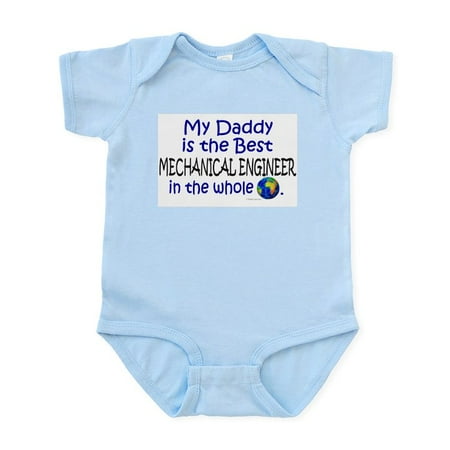 

CafePress - Best Mechanical Engineer (Daddy) Infant Bodysuit - Baby Light Bodysuit Size Newborn - 24 Months