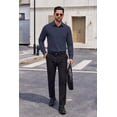 thumbnail image 3 of COOFANDY Mens Dress Shirts Long Sleeve Casual Button Down Shirts Formal Business Shirt, 3 of 6
