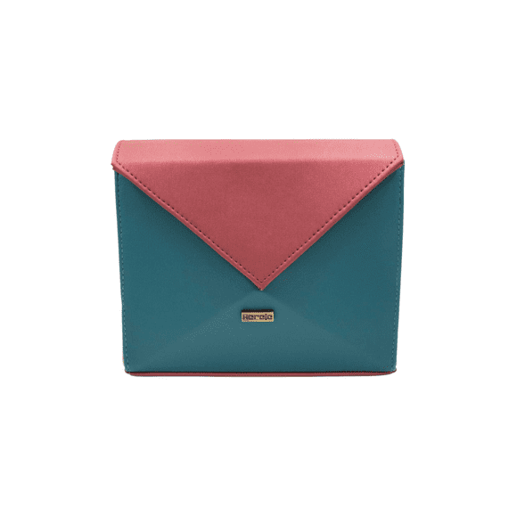 Bolso de mano Nina color celeste Hereje para dama