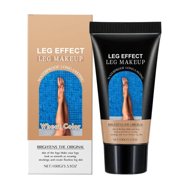 Bases de maquillaje bronceadoras para piernas, cremas que disimulan imperfecciones, resistentes al agua, de larga duración, iluminan el tono, 100 g de base de maquillaje