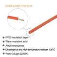 thumbnail image 3 of 22AWG Wire 22 Gauge Stranded Wire Hookup Wire, UL1015 Tinned Copper Wire 50m/164ft Orange, 3 of 7