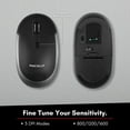 thumbnail image 6 of Macally Wireless Bluetooth Mouse for Laptop - Quiet and Comfortable Wireless Bluetooth Mouse for MacBook Pro/Air, Mac, Apple iPad, Microsoft Surface, Tablet - Quiet Computer Wireless Mouse Bluetooth, 6 of 6