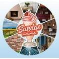 thumbnail image 4 of Sundae Vintage Metal Tin Sign Retro Ice Cream Plaque Poster Metal Wall Decorative Tin Signs for Home Kitchen Restaurant Coffee Shop Club Bar Decoration, 4 of 6