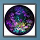 thumbnail image 1 of Cuadros Decorativos Pintura de diamante 5D DIY, taladro redondo completo, placa redonda, decoración del hogar, artesanía (LP596) Wdftyju embutido en tela, 1 of 7