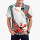 thumbnail image 1 of Balery Cockatoo Red Berries Camisa Polo de Hombre con Estampado, de Manga Corta y Tejido Medio, Camisa Tipo Golf Polo-Small, 1 of 6