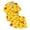 Yellow, variant on Kids Girls Christmas Pjs Set Printed Satin Pajama Set Short Sleeve 2 Piece Sleepwear Button-Down Christmas Outfit Girl Girls Pajamas 6-7 Years