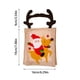 thumbnail image 3 of Decoraciones Navideñas Bolsa De Tela A Rayas Patrón De Ciervo Y Muñeco De Nieve De Dibujos Animados Bolsas De Regalo Bolsas De Caramelos Para Niños Bolsas De Regalo, 3 of 5