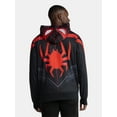 thumbnail image 4 of Spider-Man, Men's & Big Men's Halloween Cosplay Hoodie, Miles Morales, Sizes S-3XL, 4 of 5