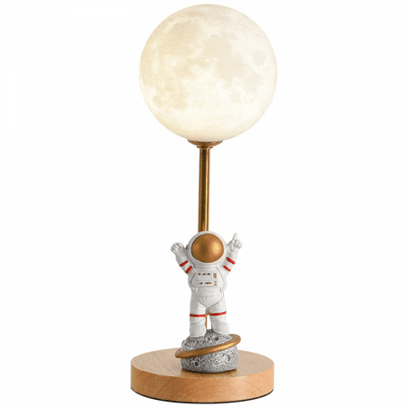 

3D Moon Lamp Astronaut LED Desk Lamp UBS Spaceman Bedside Night light for Kids Decoration Lights Creative Ornaments