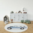 thumbnail image 2 of Bass Light Blue Land Rover Area Rug by Kavka Designs, 2 of 3