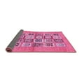 thumbnail image 2 of Ahgly Company Indoor Rectangle Abstract Pink Modern Area Rugs, 6' x 9', 2 of 4