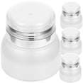 thumbnail image 4 of OULII 4Pcs Transparent Press Type Empty Lotion Bottles for Storage Use Refillable Face Cream Containers, 4 of 8