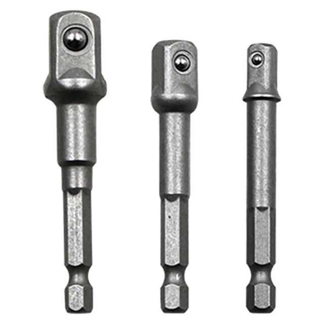 Shisuyan Drill Bit Adapter For Impact Driver Multi 3Pcs 2.75X0.59X0.59In