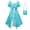 Style A+Bag, variant on Princess Giselle Costume for Girls Birthday Party Fancy Dress Up Kids Halloween Cosplay Outfits