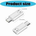 thumbnail image 2 of USB C to Audio Adapter Type C Male to Female Converter for iPhone iPad MacBook Headphone Use Only, 2 of 11