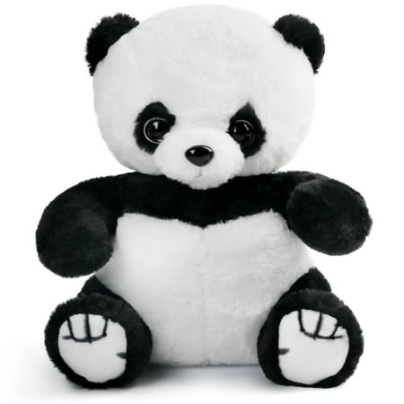 LotFancy Panda Stuffed Animal, 12 in Soft Baby Panda Plush Toy Gift for Kids, Girls, Boys