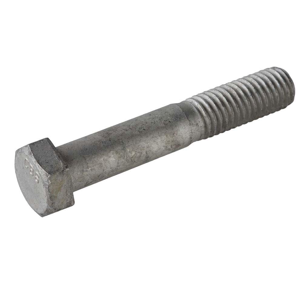 1/2"-13 Hex Head Bolts Zinc All Lengths 3/4In 7/8in 1In 1-1/2In up to 24 Inch 