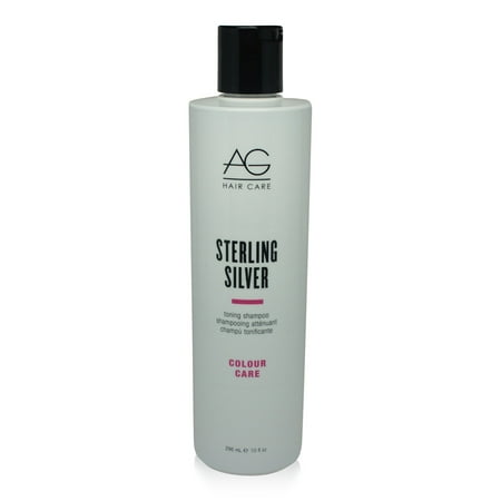 AG Hair Sterling Silver Toning Shampoo 10 oz (Best Silver Toning Shampoo)