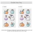 thumbnail image 4 of Yayeee Garden Flag 28" x 40" Double Sided Outdoor Yard Lawn Holiday Decorations, White Halloween Ghost, 4 of 6
