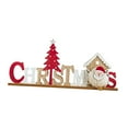 thumbnail image 2 of segolike Christmas English Letters Sign Christmas Decor Home Decor Collection Gift Crafts A, 2 of 9