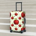 thumbnail image 6 of Gukieu Fruit Apples Print Suitcase Protective Cover, Elastic Zipper Buckle Suitcase Protective Cover, Suitable for Travel, Business Trip-X-Large, 6 of 7